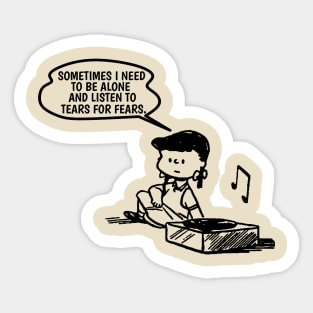 Tears For Fears // Need To Listen Sticker